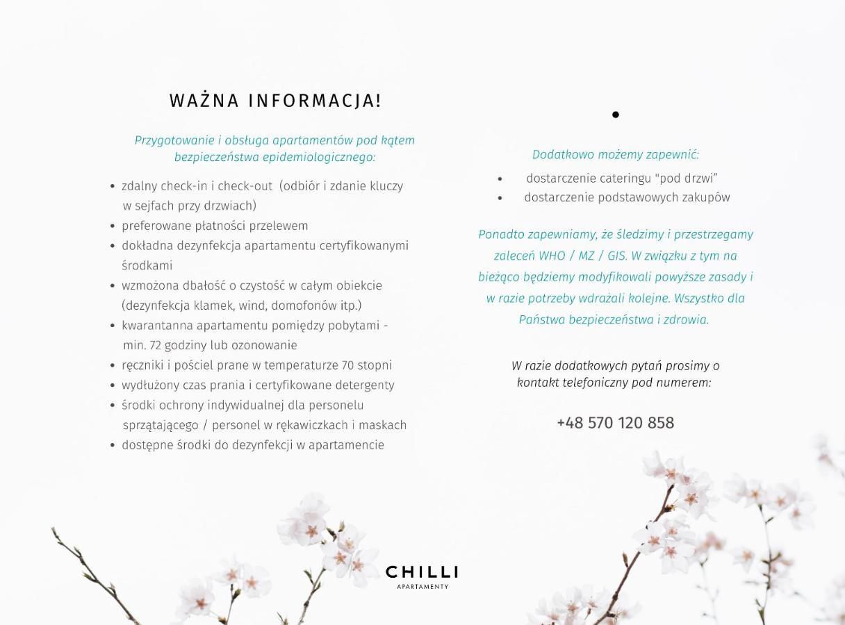 Chilliapartamenty - Blizej Morza - Vanilia Kołobrzeg Exterior foto